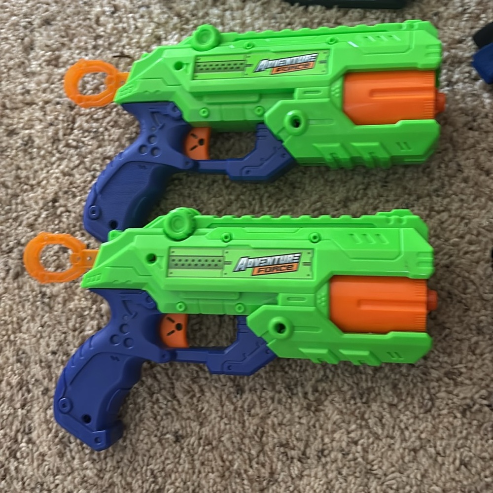 NERF Bundle Elite Gun Outbreaker Bow Mask Wristband Jacket Adventure Force Guns - Picture 4 of 10
